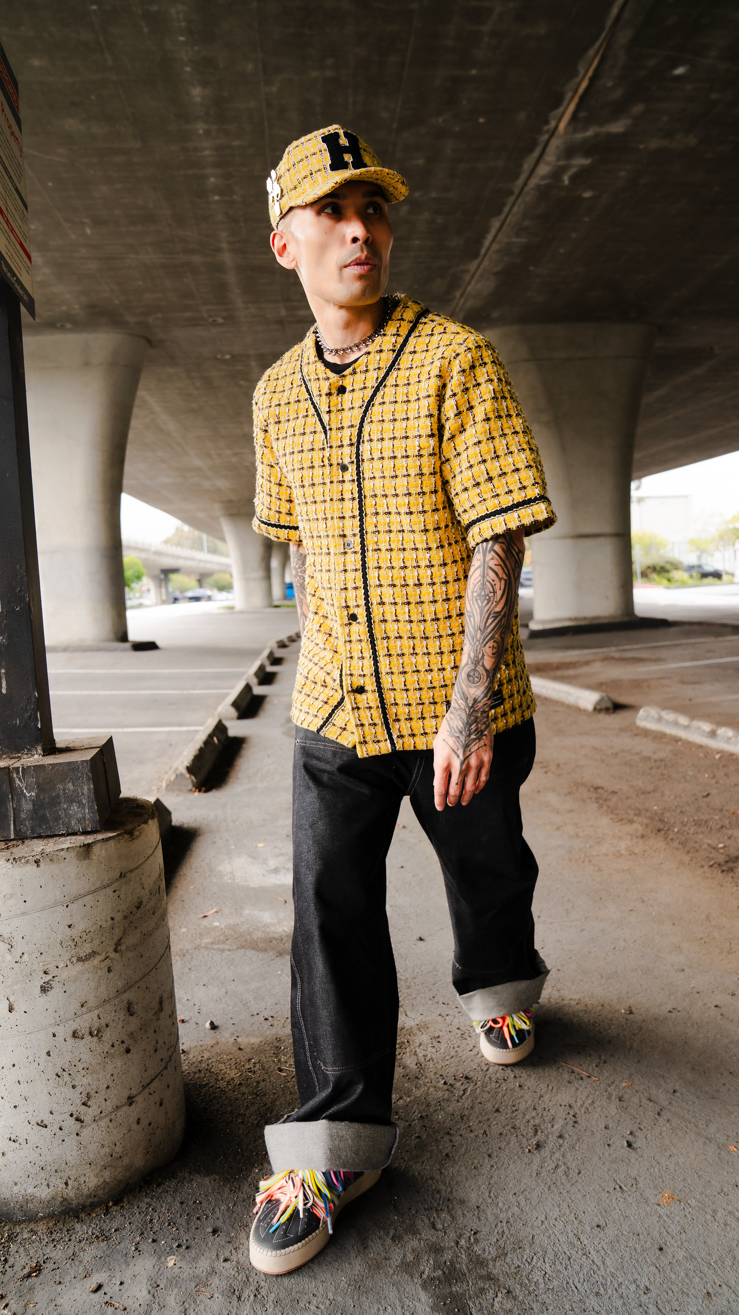 Tweed Baseball Jersey